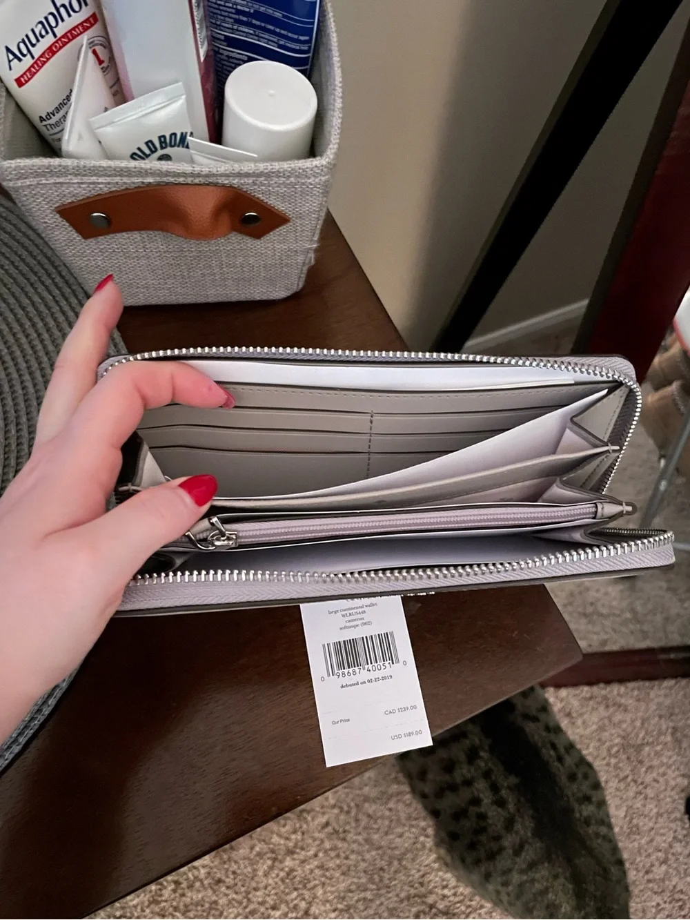 Kate Spade New York Slim Zip Continental Wallet NWT
